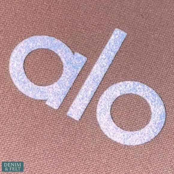 Alo Yoga High-Waist Ripped Warrior Leggings Mauve Size Small - Picture 7 of 9